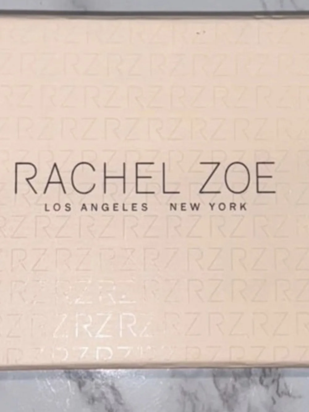 Rachel Zoe Silver Beaded Card Case & Pink Cocktail Charm Set